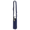 Crossing Waterproof Checked Nylon Dual Carry Water Bottle Bag - Navy