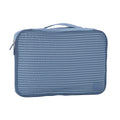 Crossing Waterproof Rayon Checked Packing Cube M - Blue