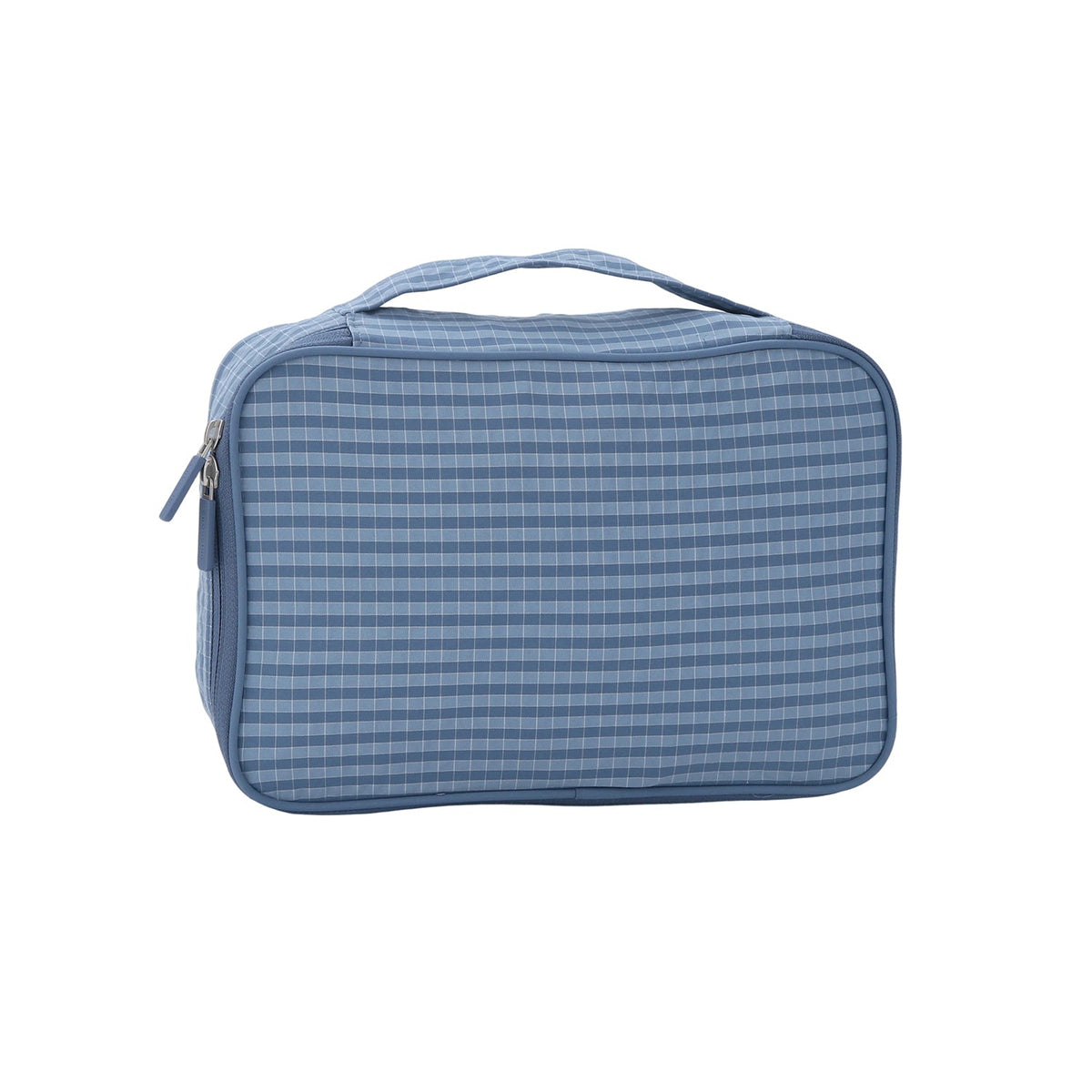 Crossing Waterproof Rayon Checked Packing Cube M - Blue