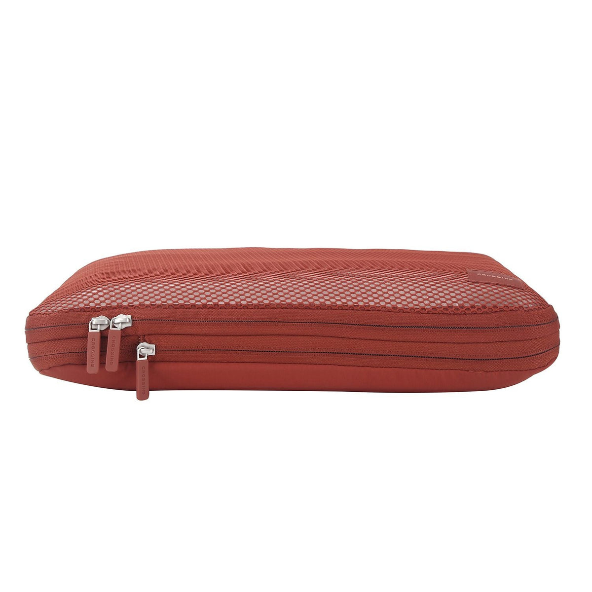Crossing Waterproof Ripstop Nylon Compression Packing Cube S - Rust Orange