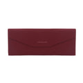 Crossing Waterproof Ripstop Nylon Foldable Glasses Case - Burgundy