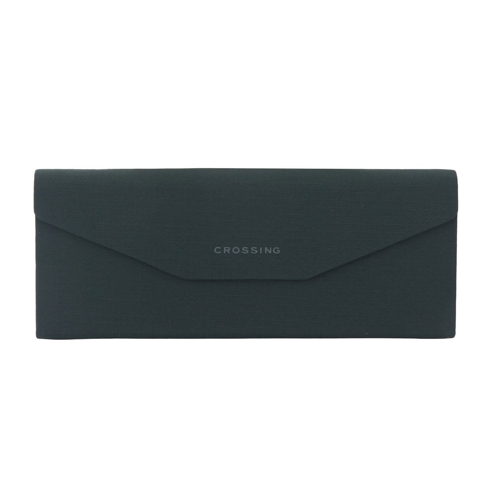 Crossing Waterproof Ripstop Nylon Foldable Glasses Case - Forest Green