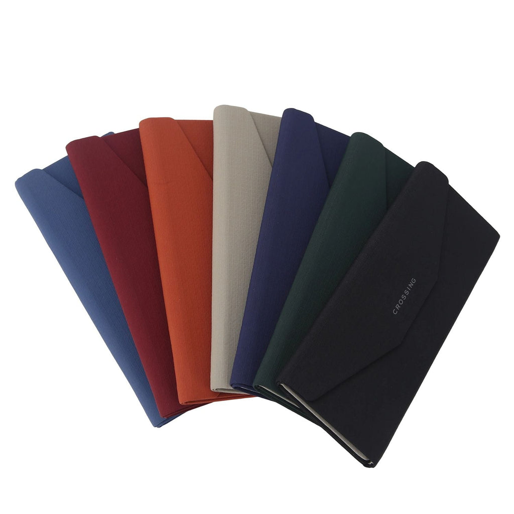 Crossing Waterproof Ripstop Nylon Foldable Glasses Case - Forest Green