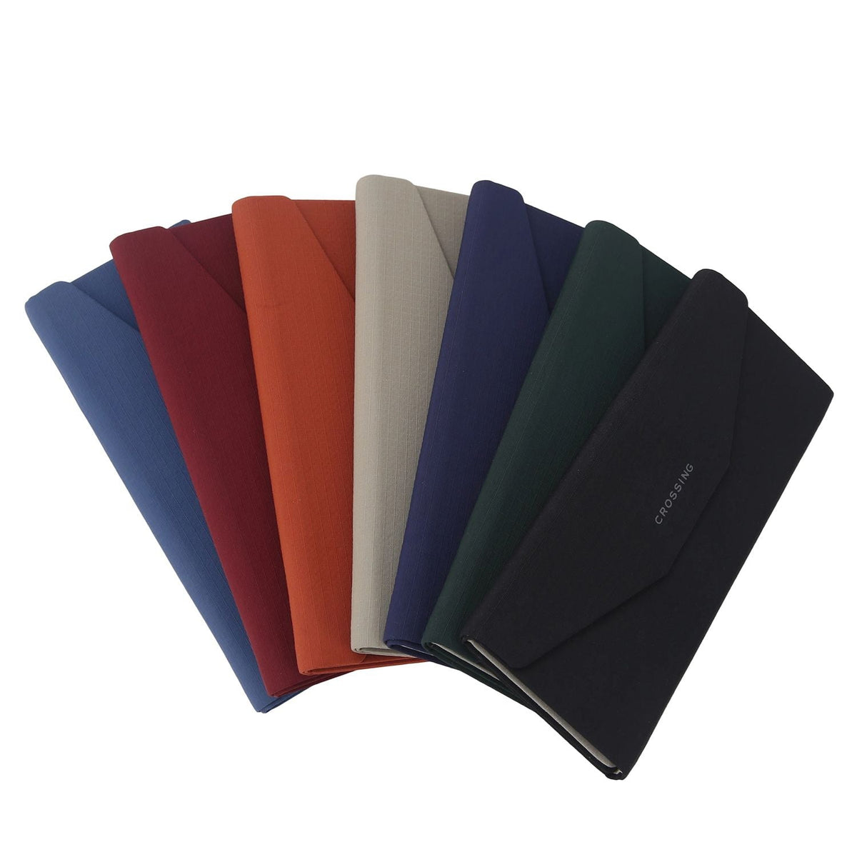 Crossing Waterproof Ripstop Nylon Foldable Glasses Case - Forest Green