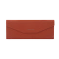 Crossing Waterproof Ripstop Nylon Foldable Glasses Case - Rust Orange
