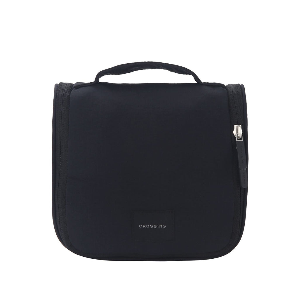Crossing Waterproof Ripstop Nylon Hanging Toiletry Kit - Black