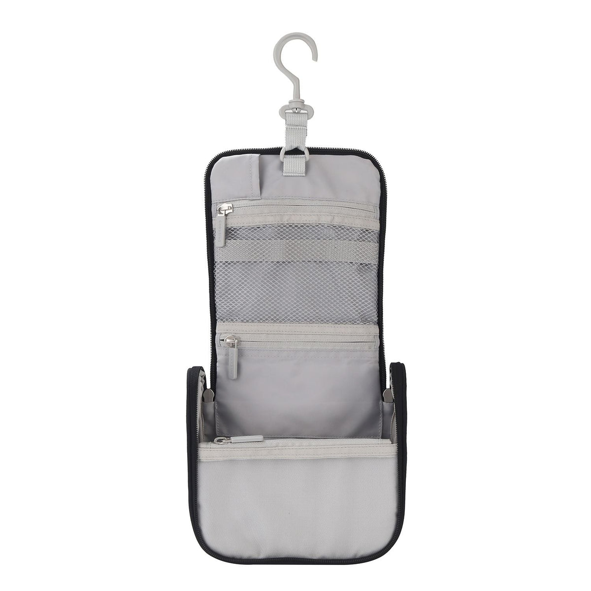 Crossing Waterproof Ripstop Nylon Hanging Toiletry Kit - Black