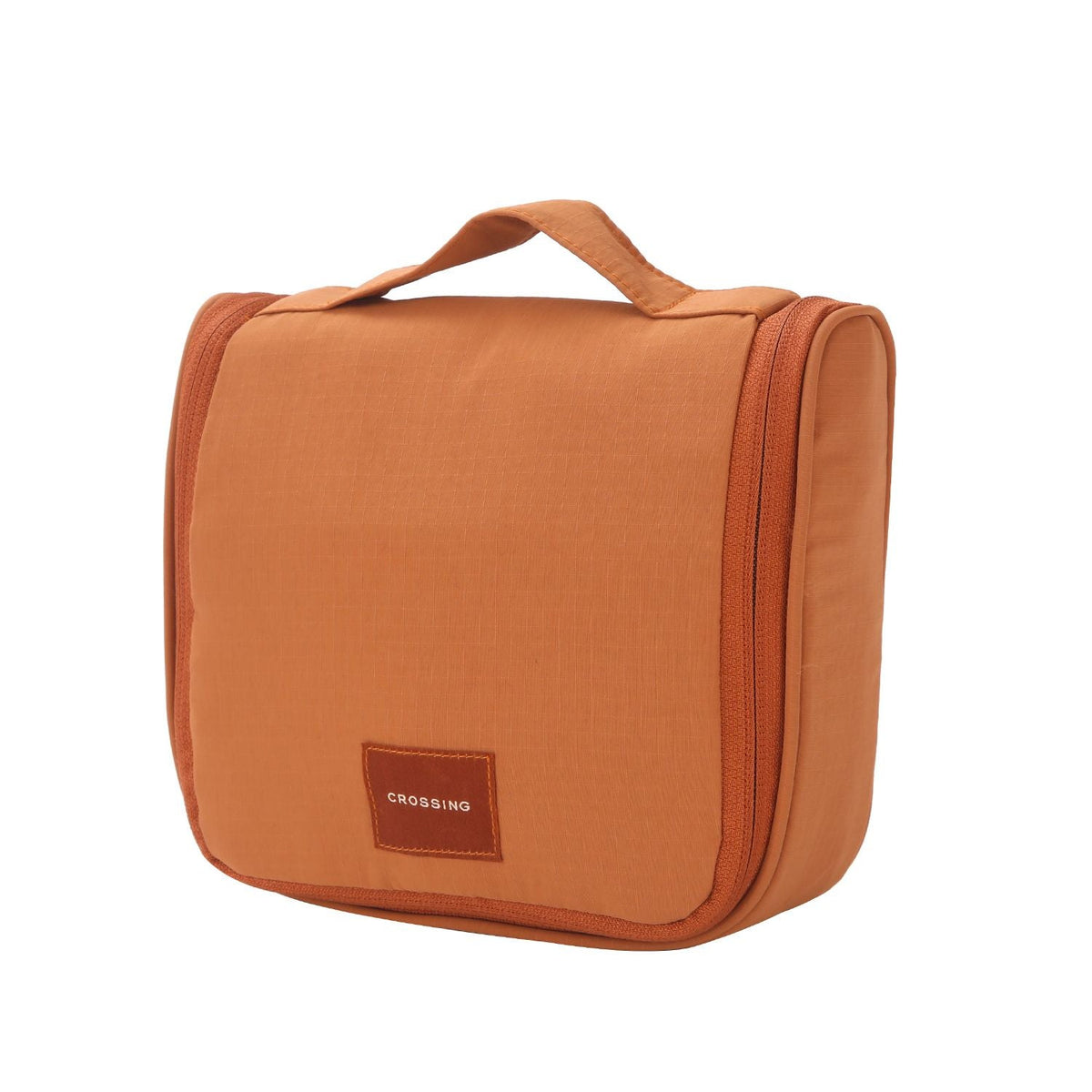 Crossing Waterproof Ripstop Nylon Hanging Toiletry Kit - Brick