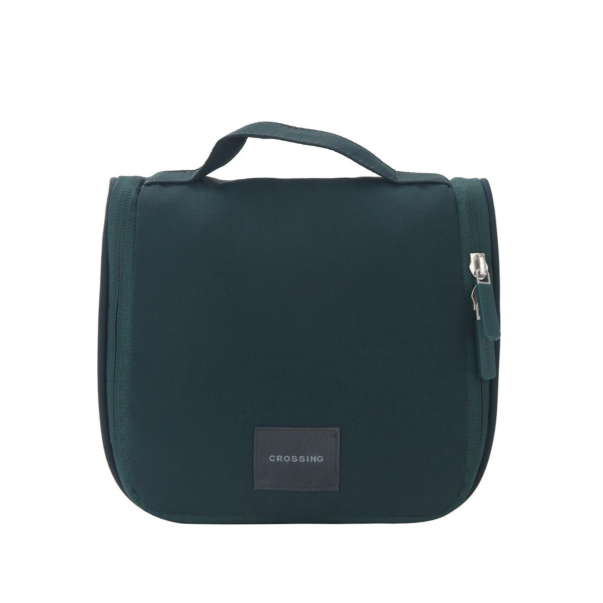 Crossing Waterproof Ripstop Nylon Hanging Toiletry Kit - Forest Green