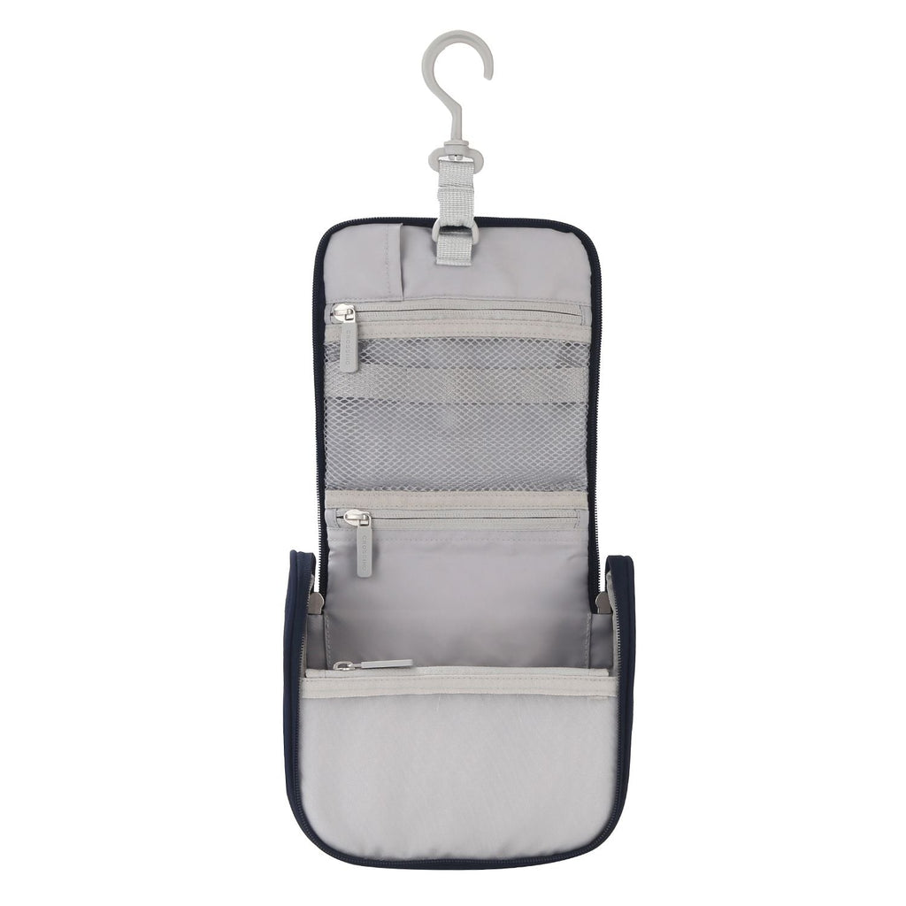 Crossing Waterproof Ripstop Nylon Hanging Toiletry Kit - Navy