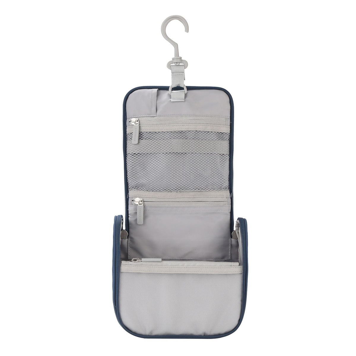 Crossing Waterproof Ripstop Nylon Hanging Toiletry Kit - Smoke Blue