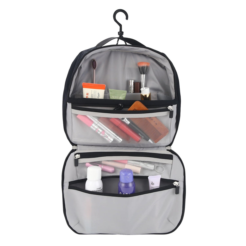 Crossing Waterproof Ripstop Nylon Hanging Toiletry Pro Plus - Black