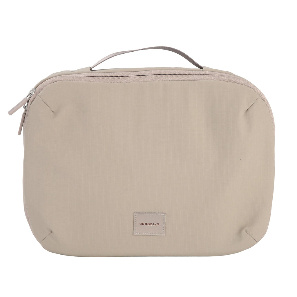 Crossing Waterproof Ripstop Nylon Hanging Toiletry Pro Plus - Light Grey