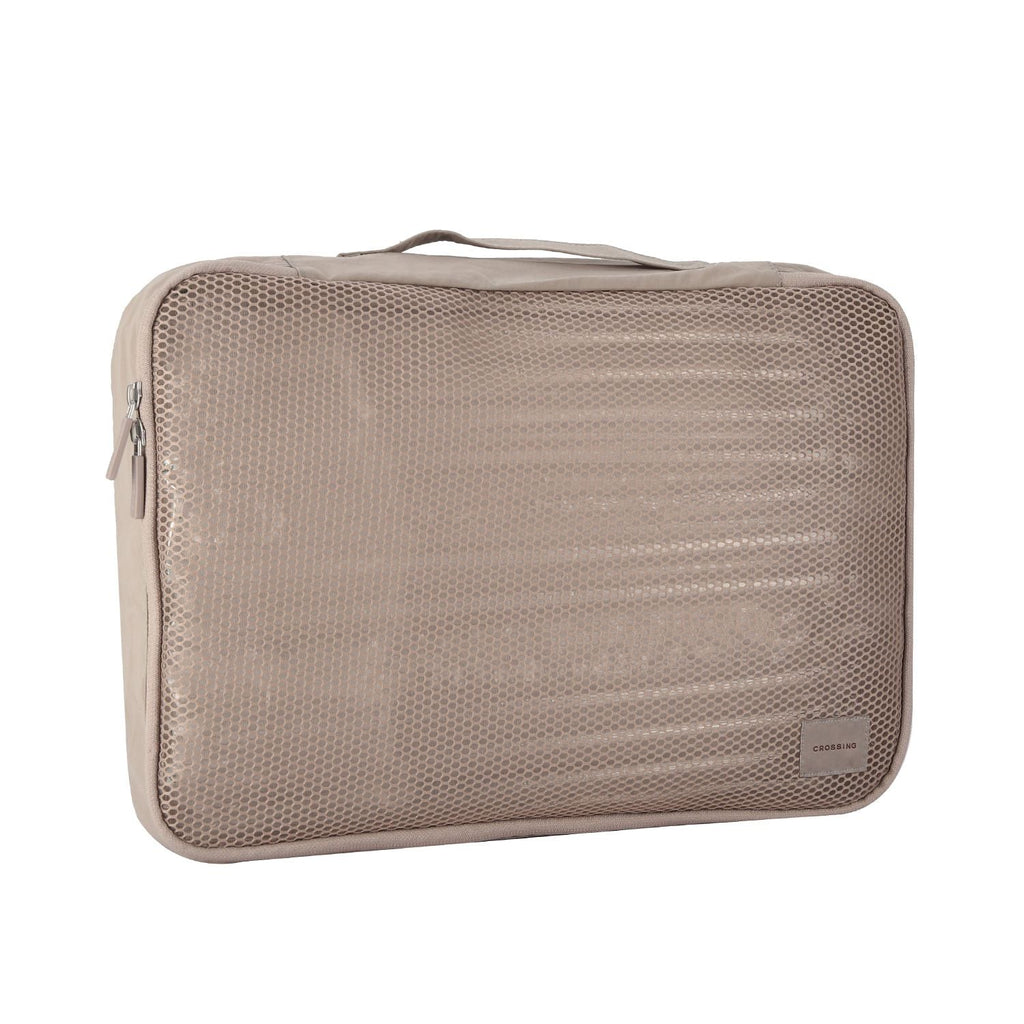 Crossing Waterproof Ripstop Nylon Packing Cube M - Light Grey