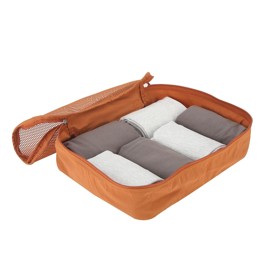 Crossing Waterproof Ripstop Nylon Packing Cube Set (4-Piece Set) - Brick