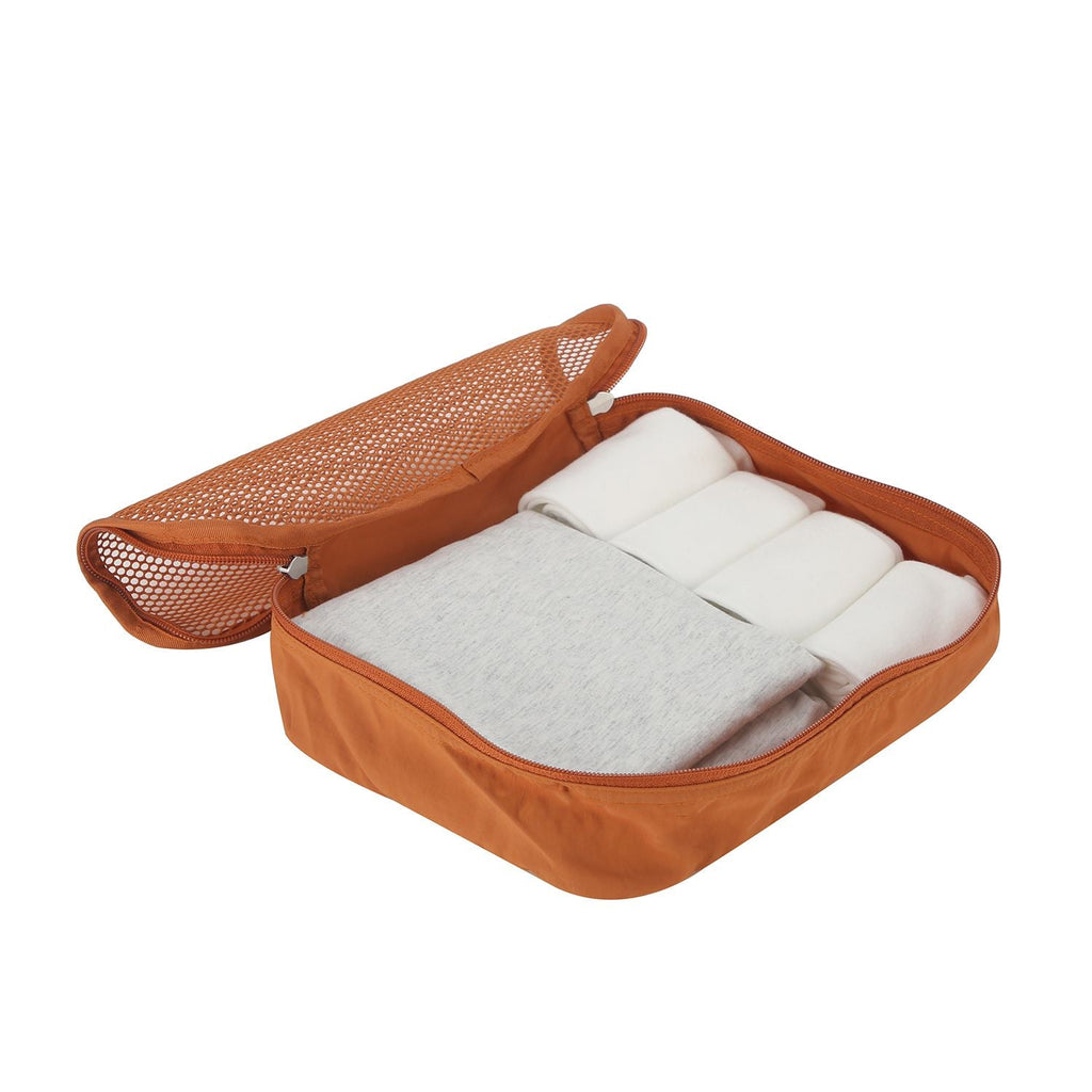 Crossing Waterproof Ripstop Nylon Packing Cube Set (4-Piece Set) - Brick