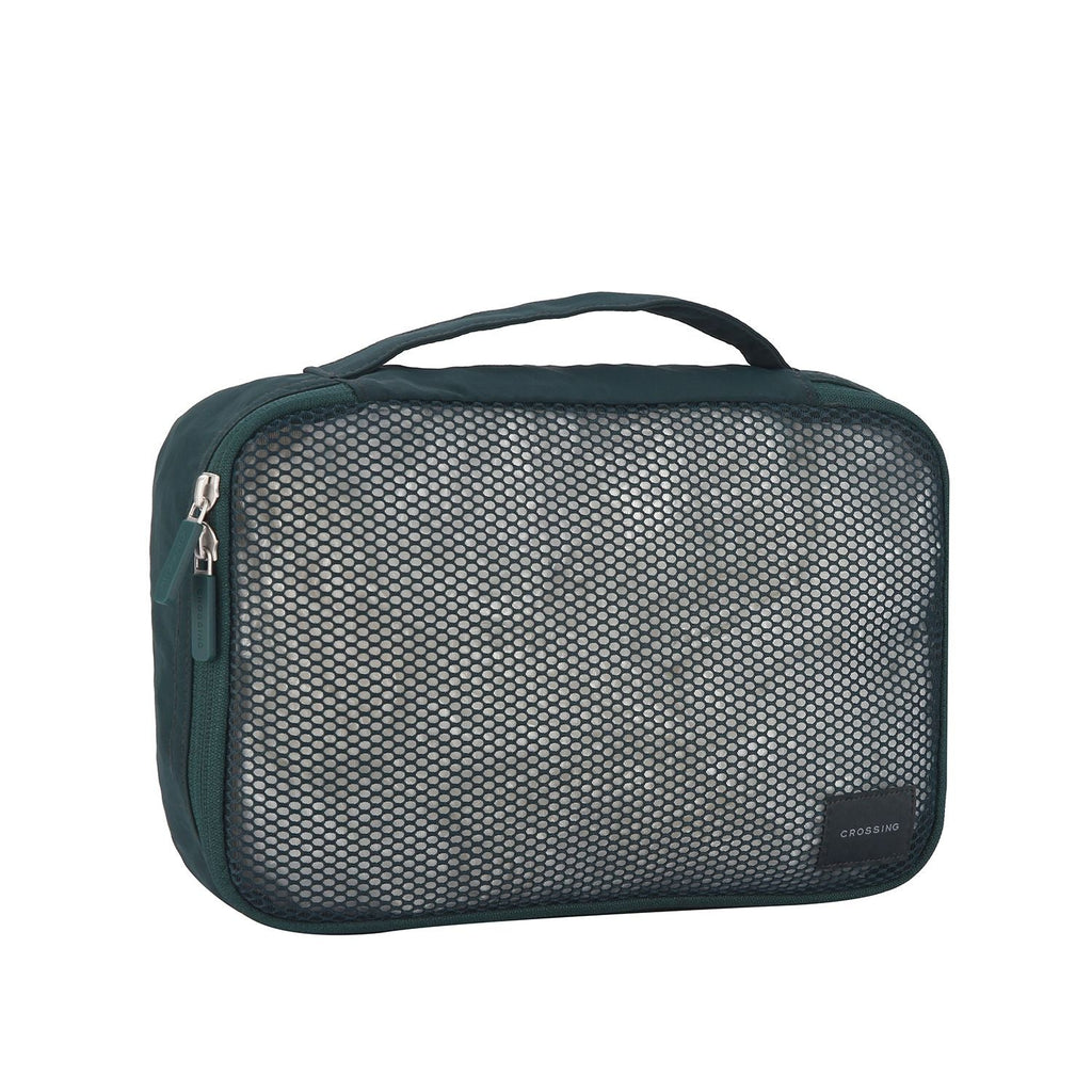Crossing Waterproof Ripstop Nylon Packing Cube Set (4-Piece Set) - Forest Green