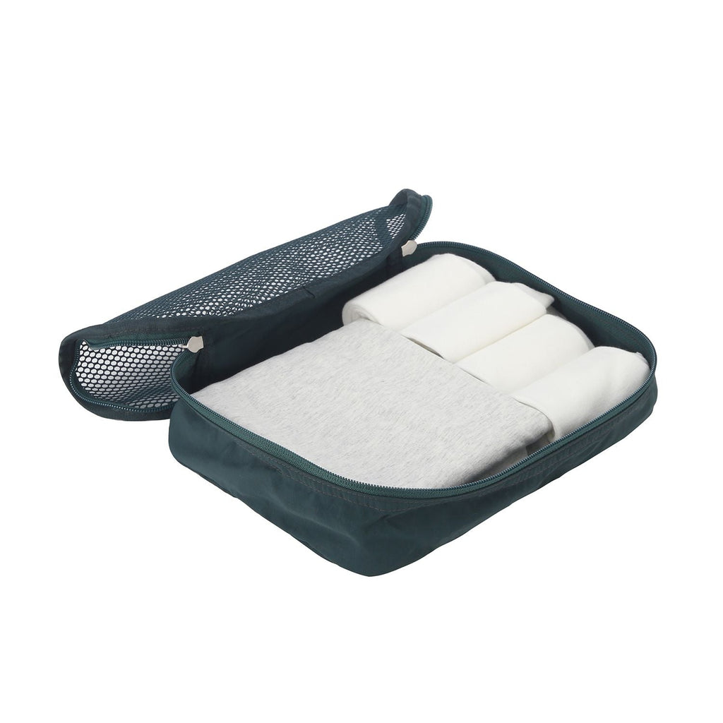 Crossing Waterproof Ripstop Nylon Packing Cube Set (4-Piece Set) - Forest Green