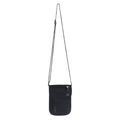 Crossing Waterproof Ripstop Nylon RFID Blocking Travel Neck Pouch - Black