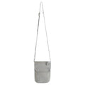Crossing Waterproof Ripstop Nylon RFID Blocking Travel Neck Pouch - Light Grey