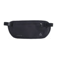 Crossing Waterproof Ripstop Nylon RFID Blocking Travel Waist Wallet - Black