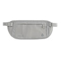 Crossing Waterproof Ripstop Nylon RFID Blocking Travel Waist Wallet - Light Grey