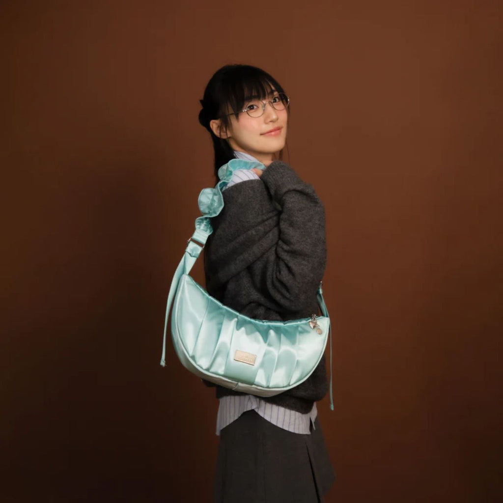 Doughnut Eclair Girlitude Series Crossbody Bag - Moonstone