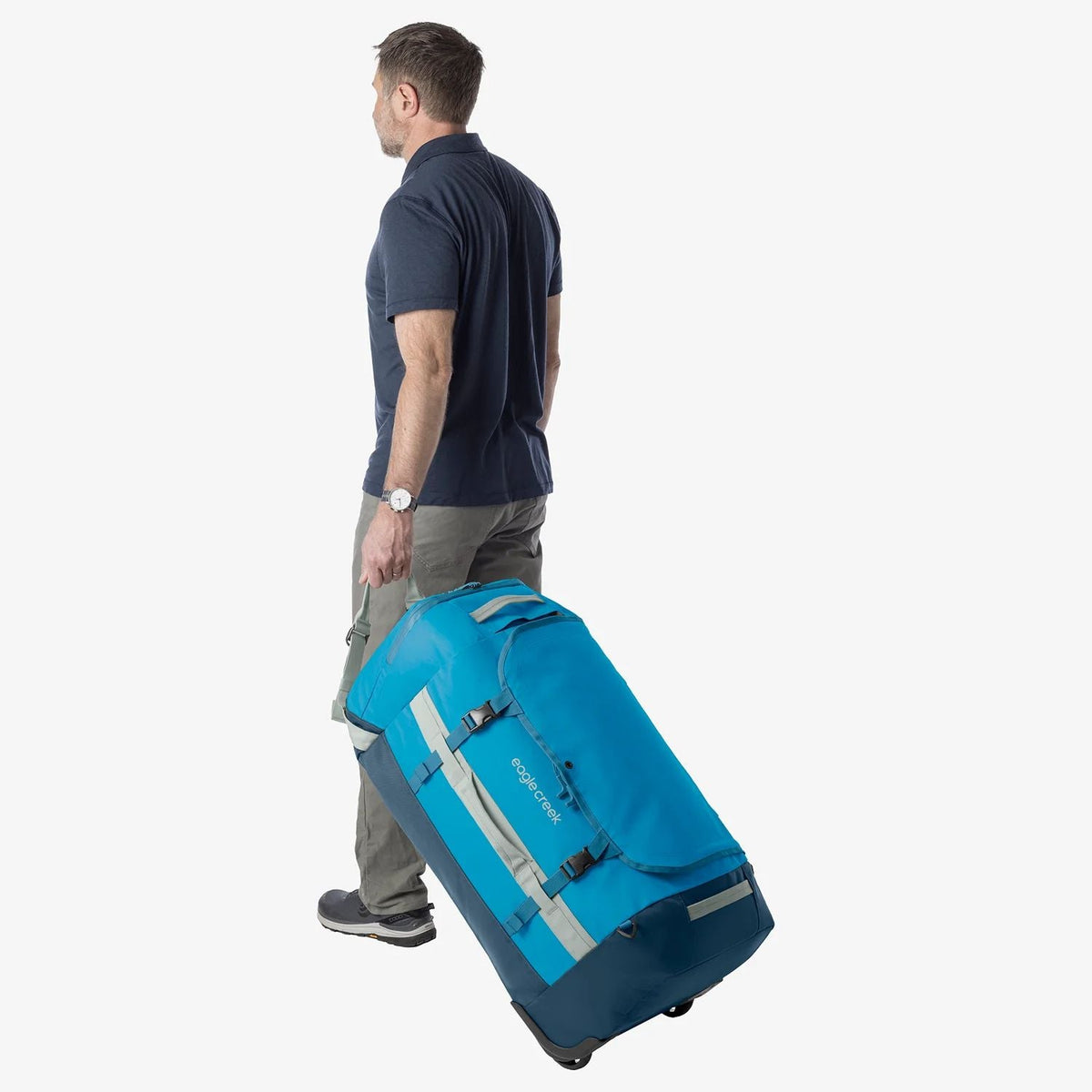 Eagle Creek Cargo Hauler Rolling Duffel 110L (Harbor Blue)
