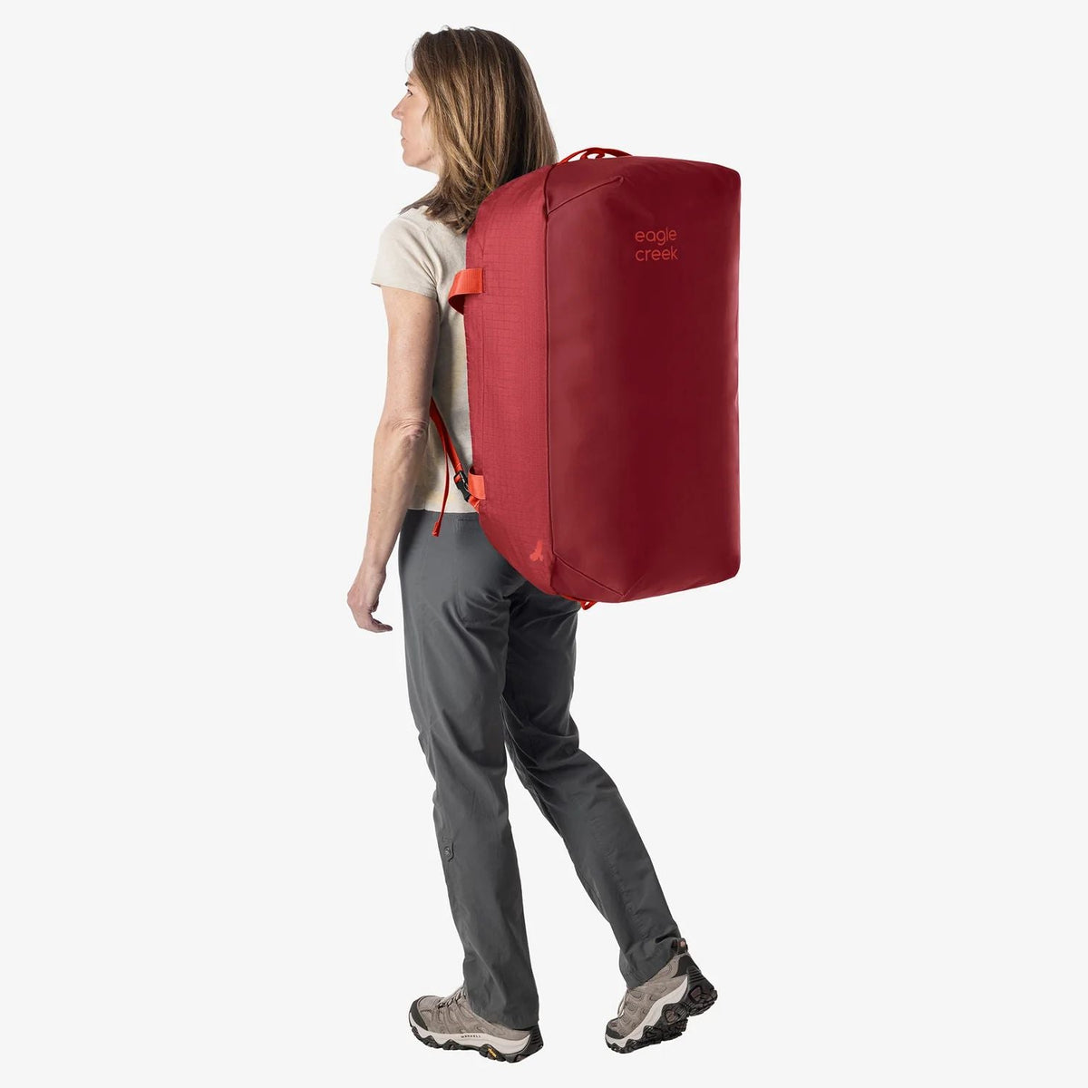 Eagle Creek No Matter What Duffel 90L (Cranberry Red)