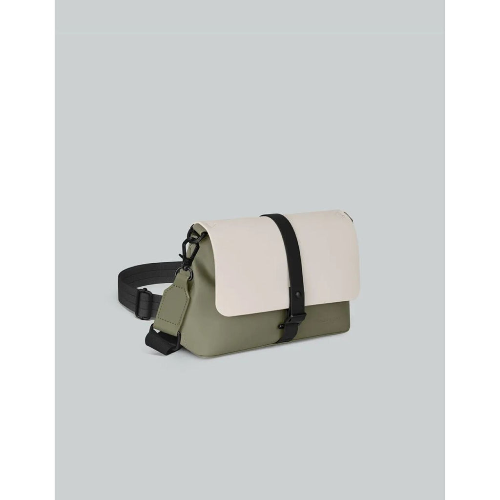 Gaston Luga Splash Crossbody Bag - Cloud Cream/Sage