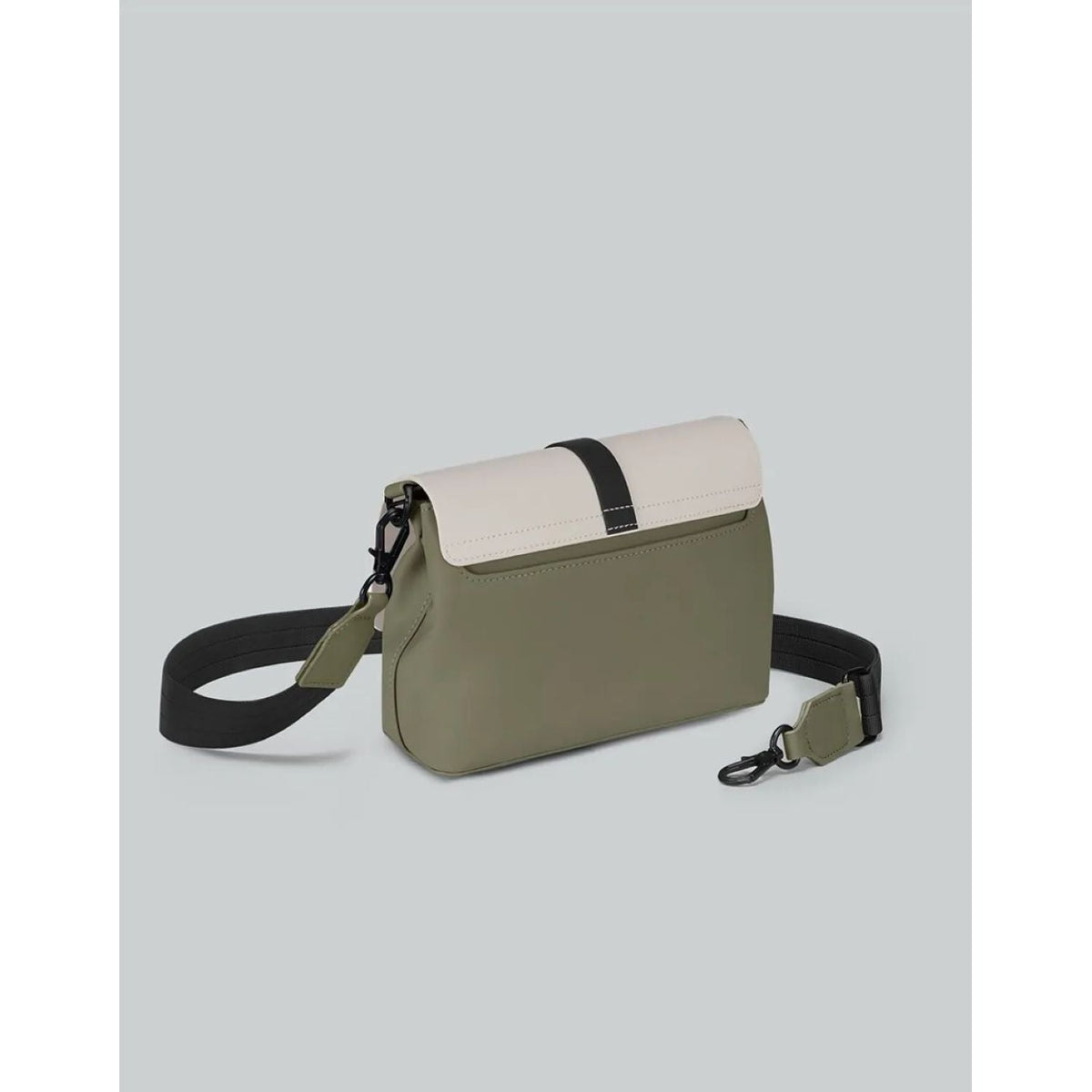 Gaston Luga Splash Crossbody Bag - Cloud Cream/Sage