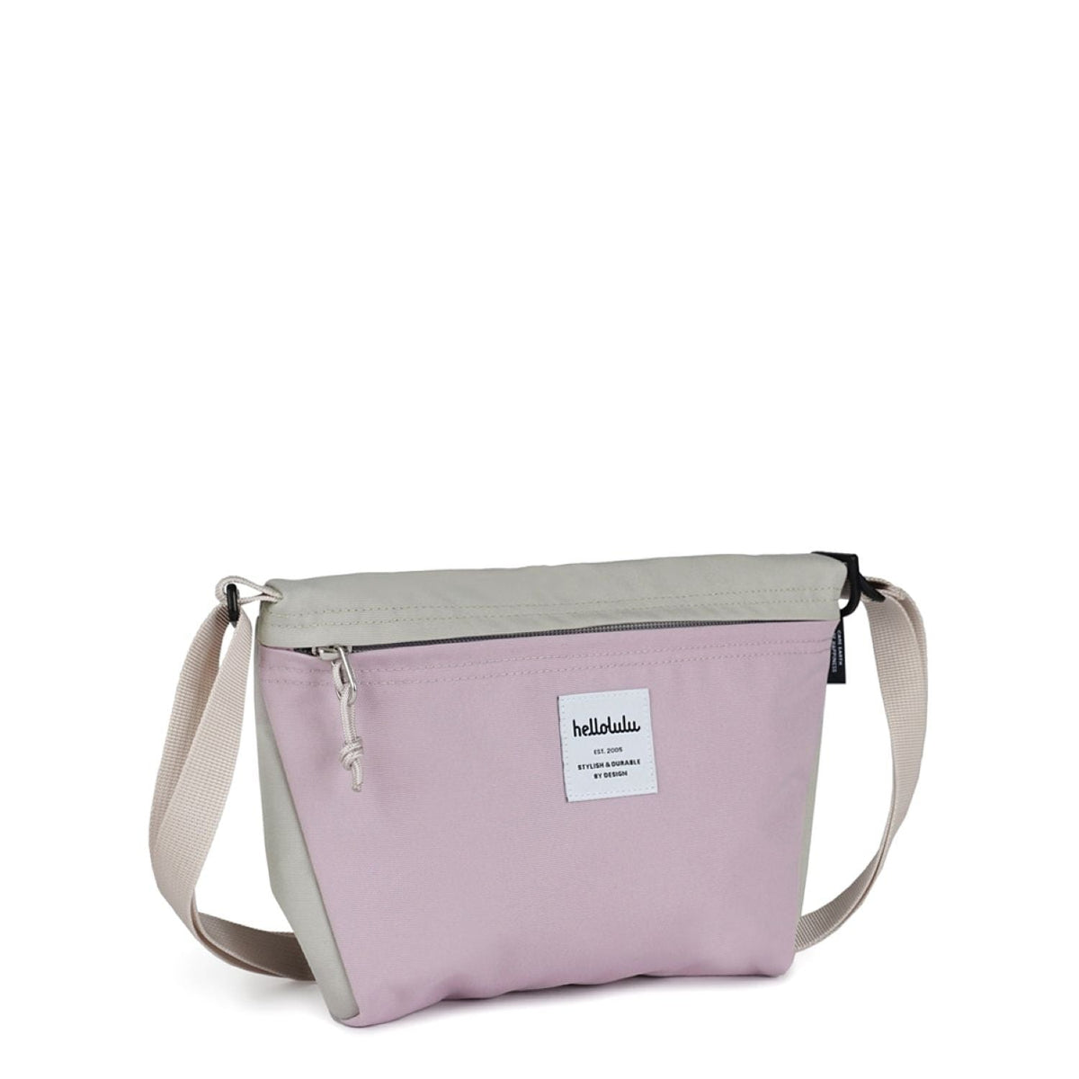 Hellolulu Cana Compact Utility Bag Recycled (Gentle Gray/Soap Purple)