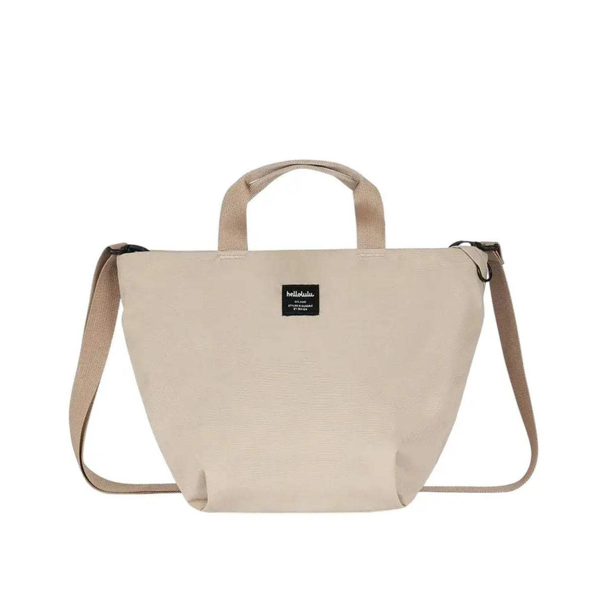 Hellolulu Dorri 2-Way City Small Tote (Whisper White)