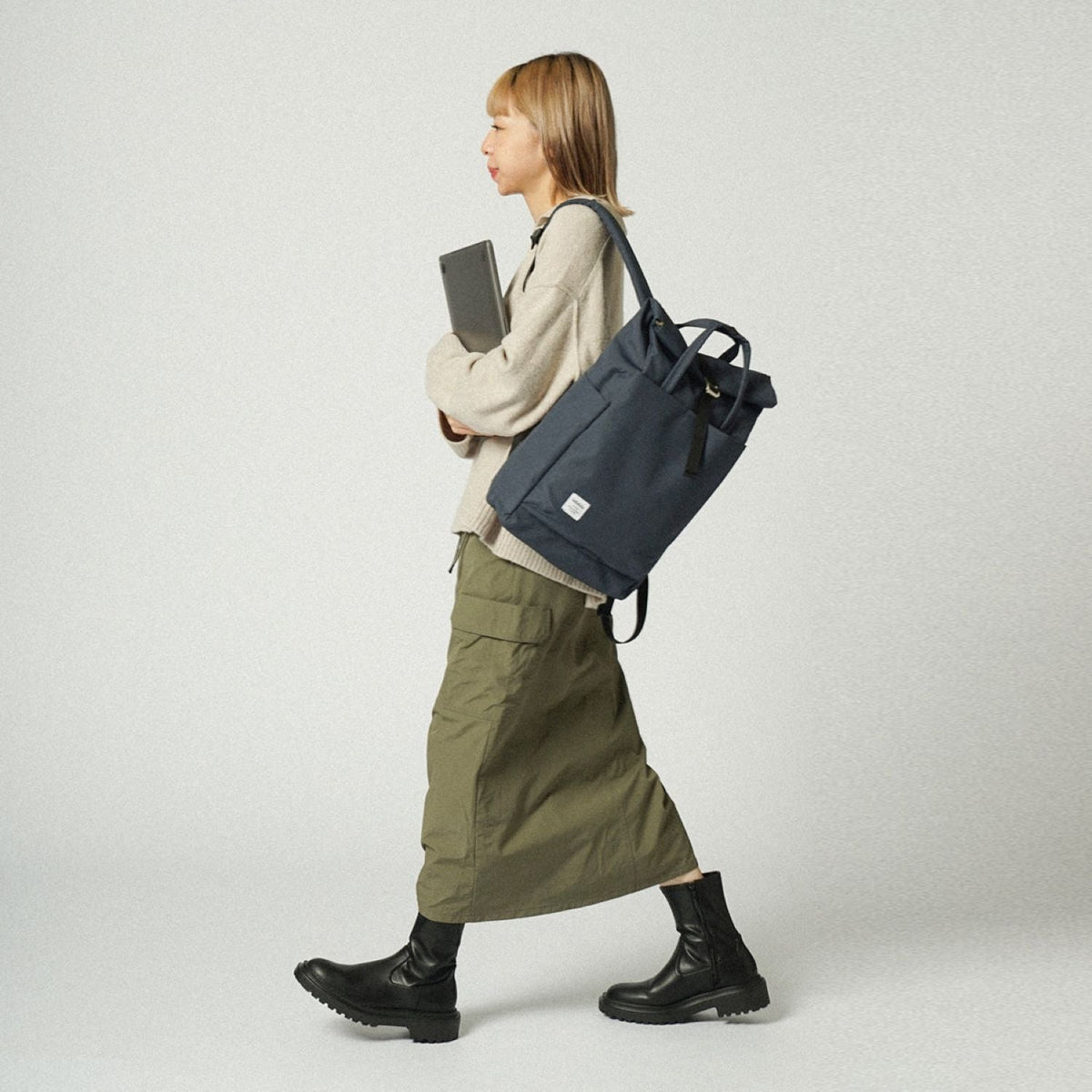Hellolulu Kacy All Day Backpack Recycled (Dark Sapphire)