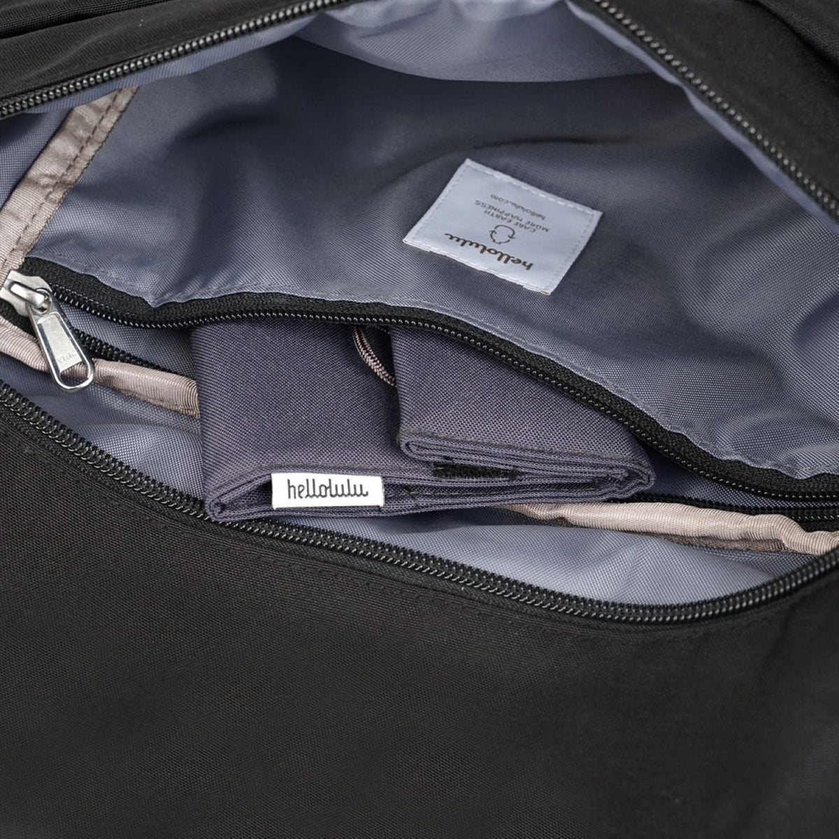 Hellolulu Kasen Shoulder Bag Recycled (Capulet Olive/Flat Black)