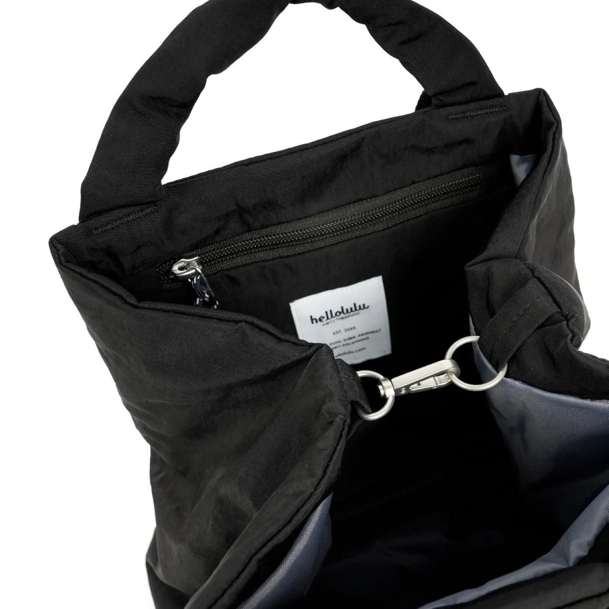 Hellolulu Kylie Convertible 2-Way Tote L  (Moss Black)