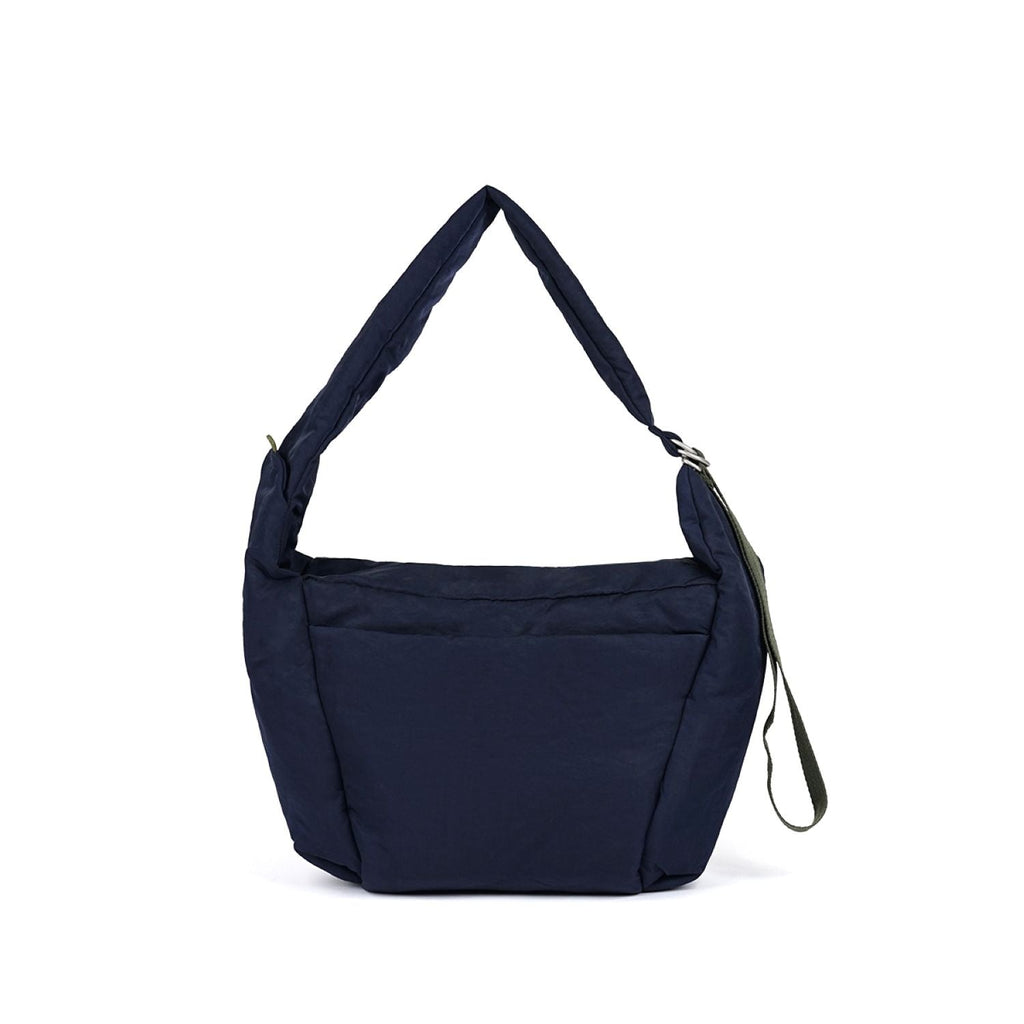 Hellolulu Miles Shoulder Bag (M) (Berry Blue)