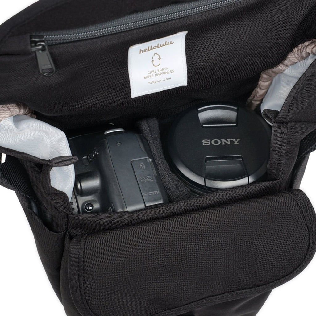 Hellolulu Vita Compact Camera Bag Recycled (Flat Black)