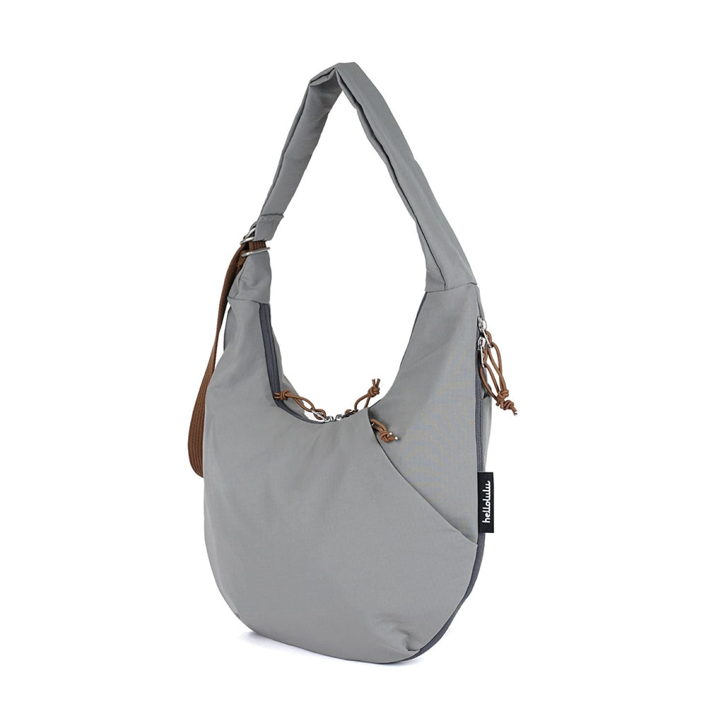 Hellolulu Zion Expandable Hobo Bag (Pearl Gray)