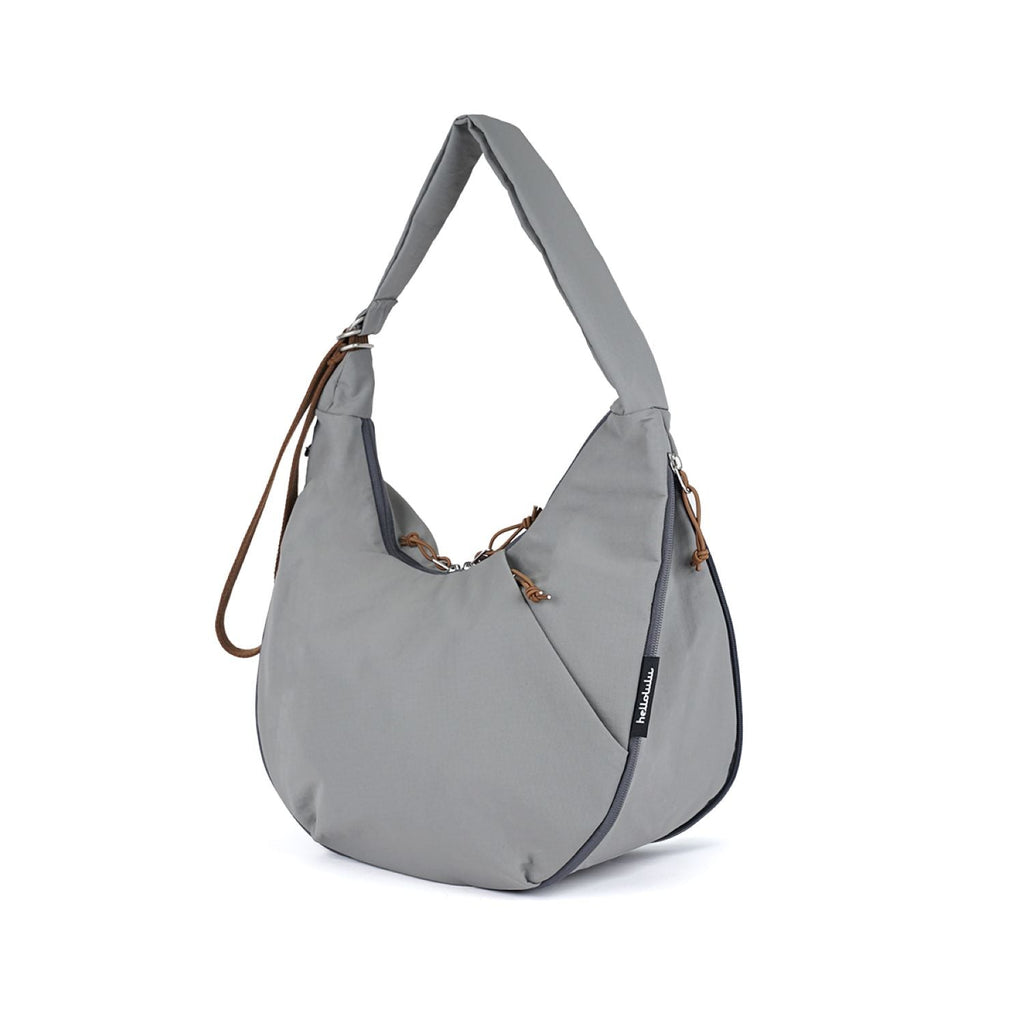 Hellolulu Zion Expandable Hobo Bag (Pearl Gray)