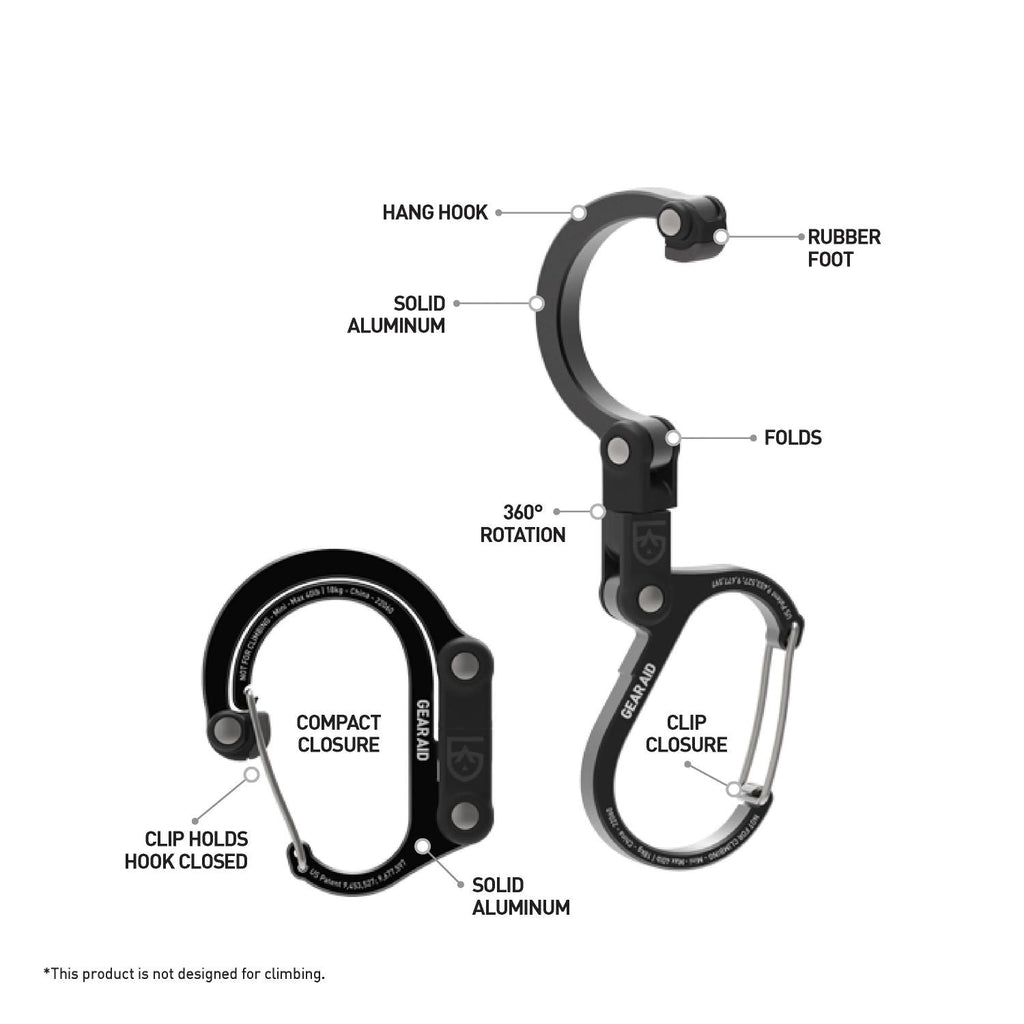 Heroclip Carabiner Mini - Forest Green