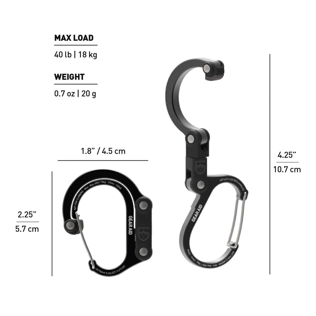 Heroclip Carabiner Mini - Forest Green