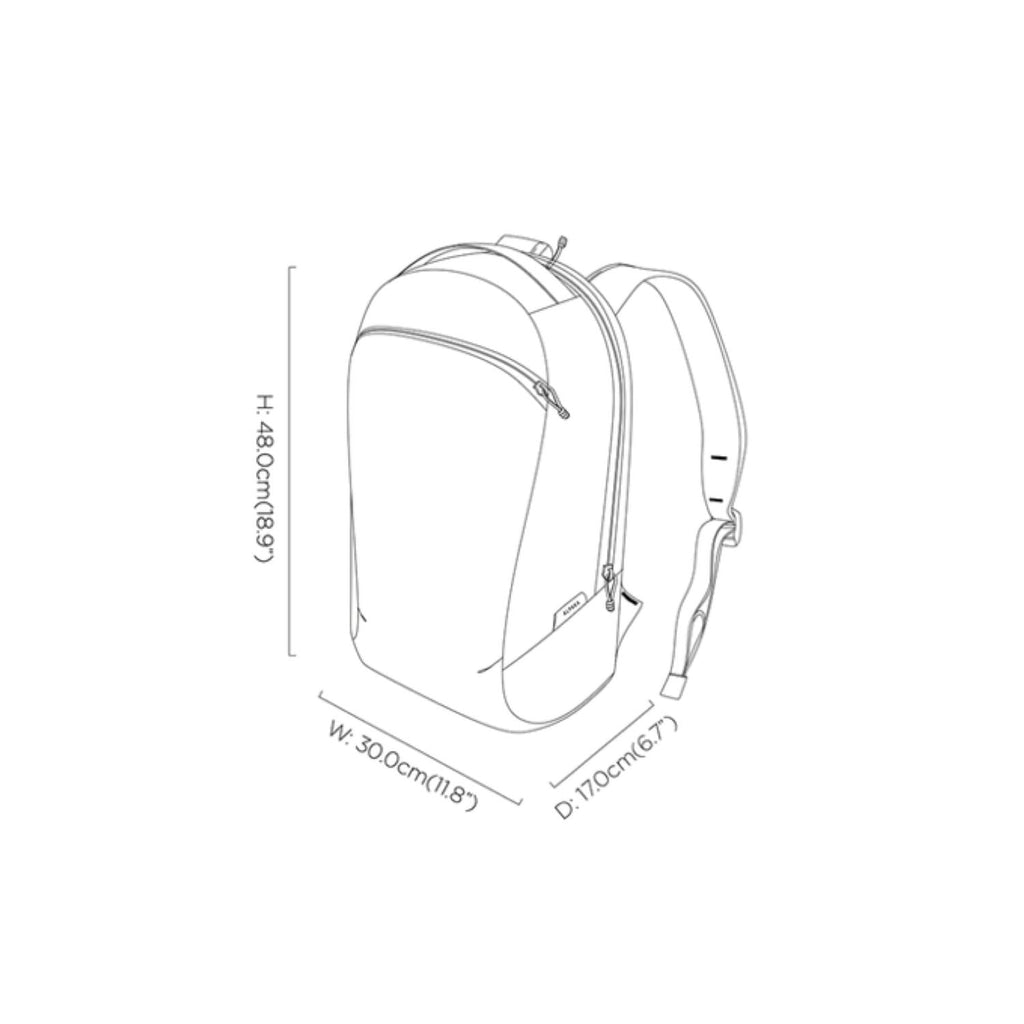 ALPAKA Momentum Backpack Axodyne Hybrid (Grey)
