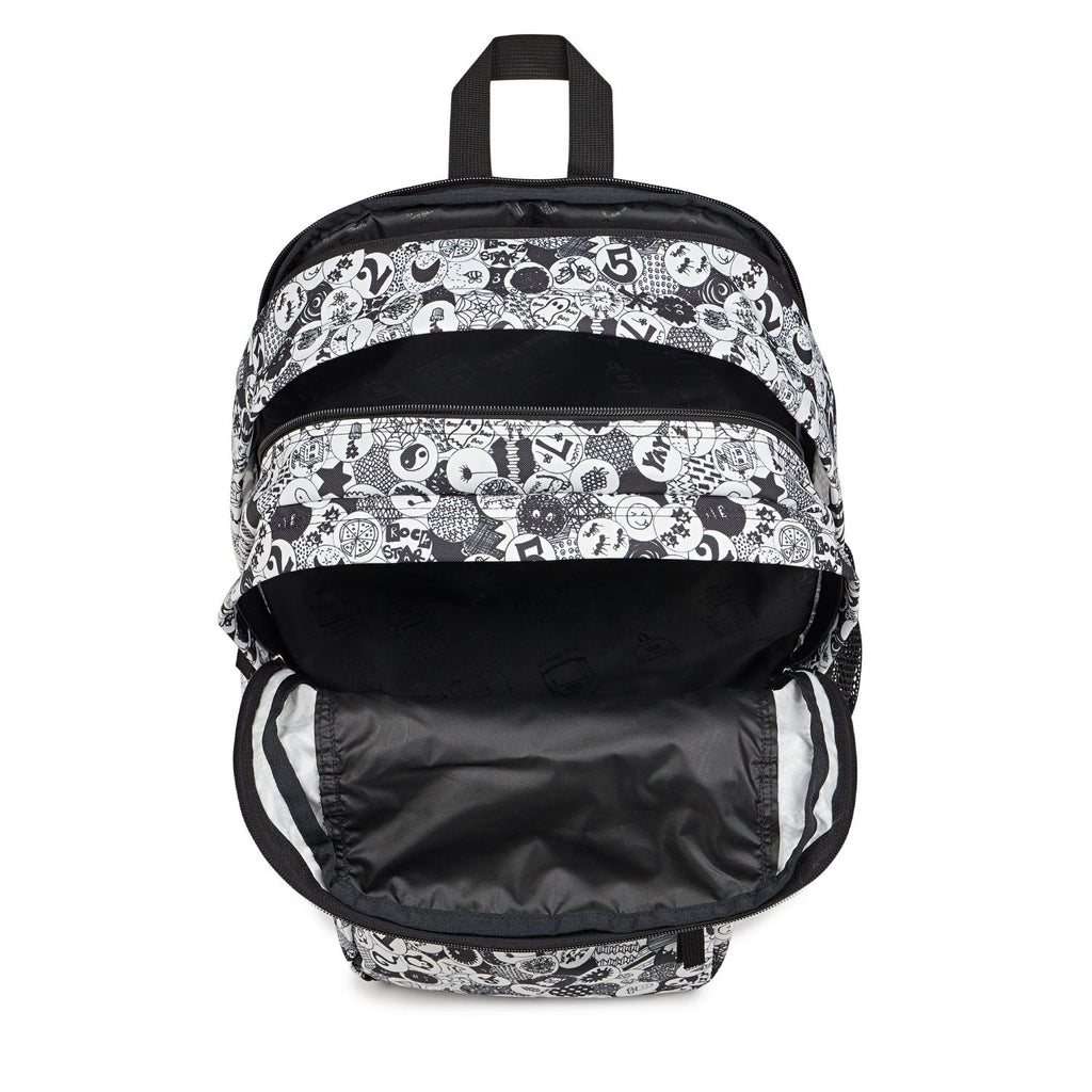 Jansport Big Student - Doodle Dots Black/White/Grey