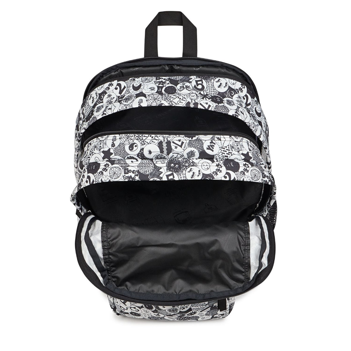 Jansport Big Student - Doodle Dots Black/White/Grey