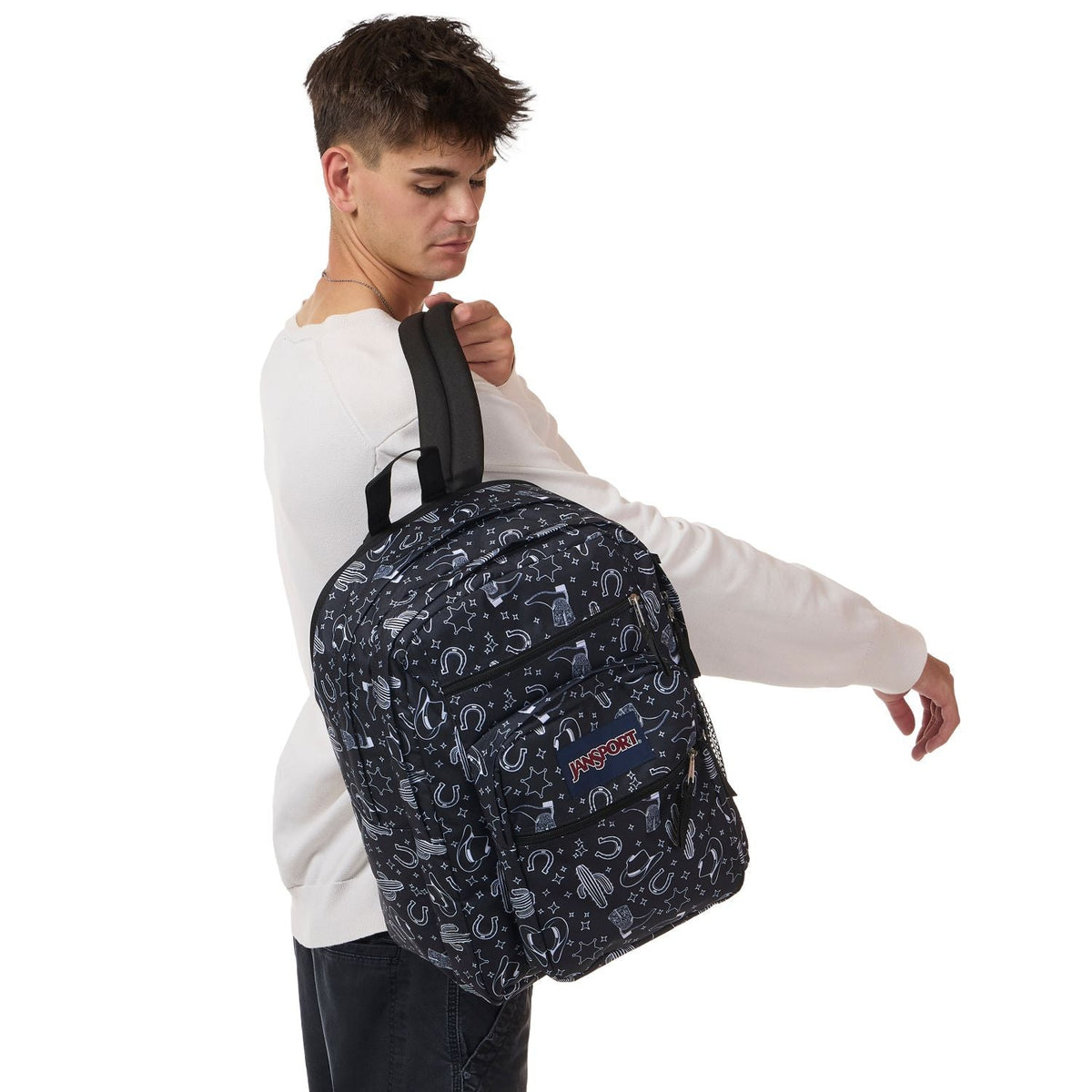 Jansport Big Student - Wild West Escape Black/Black/White