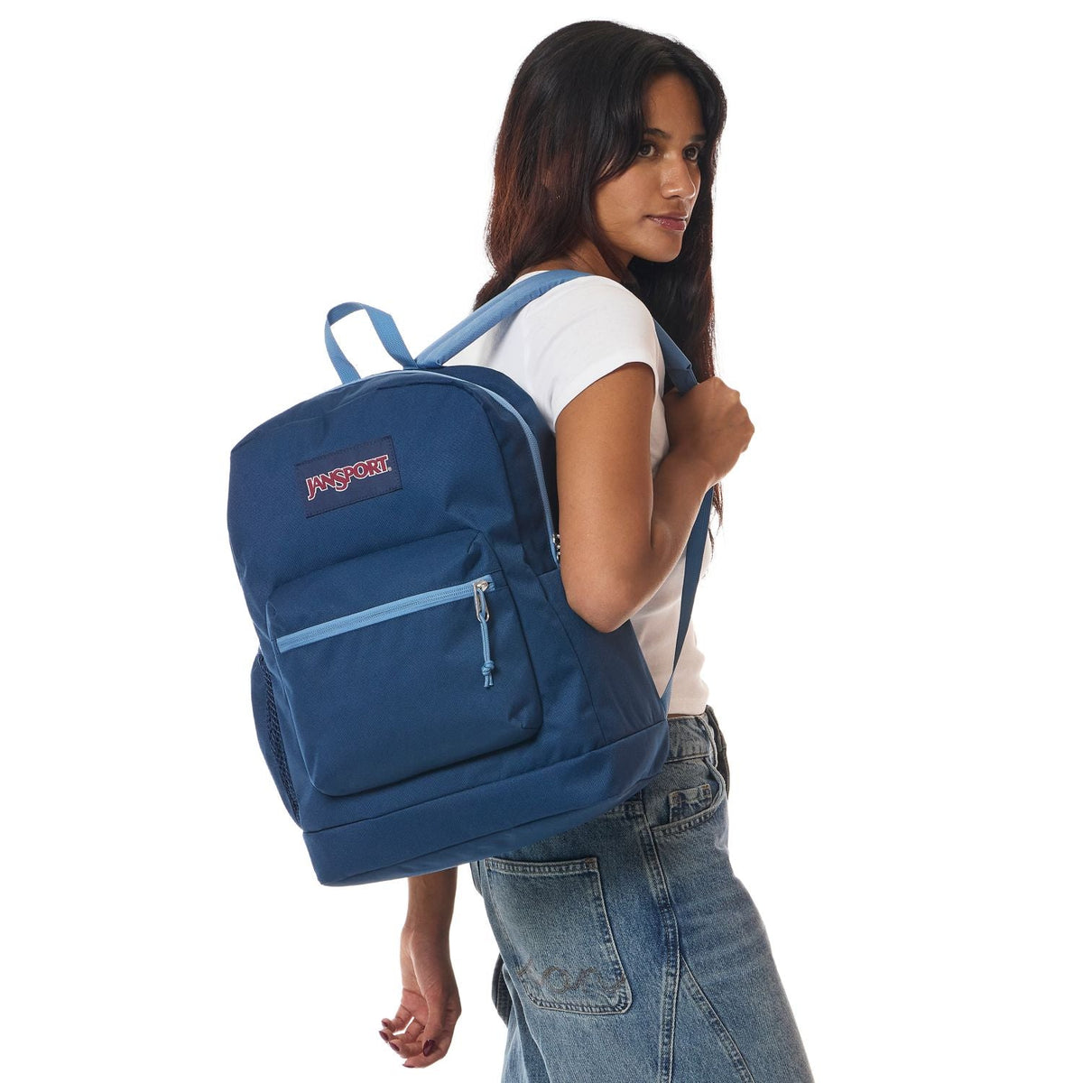 Jansport Cross Town - Color Blocked Navy/Elemental Blue/Ele
