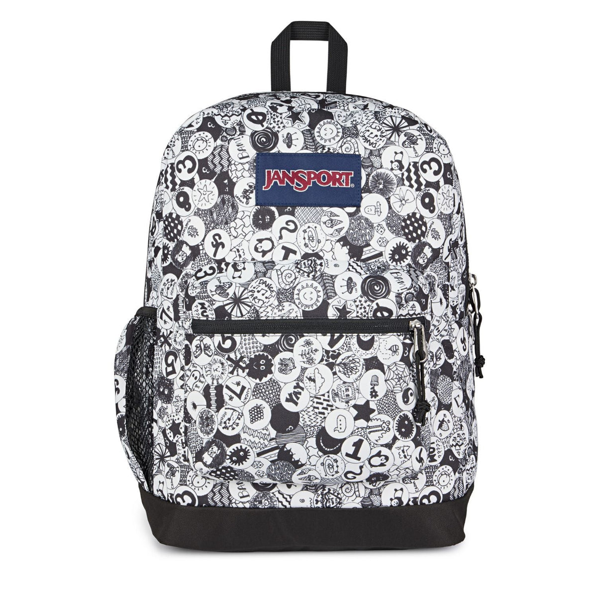 Jansport Cross Town - Doodle Dots Black/White/Grey