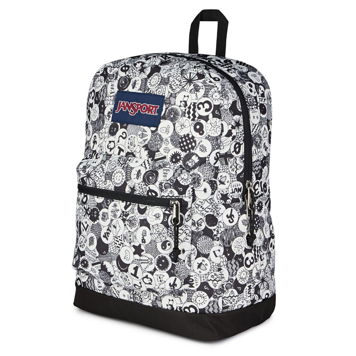 Jansport Cross Town - Doodle Dots Black/White/Grey