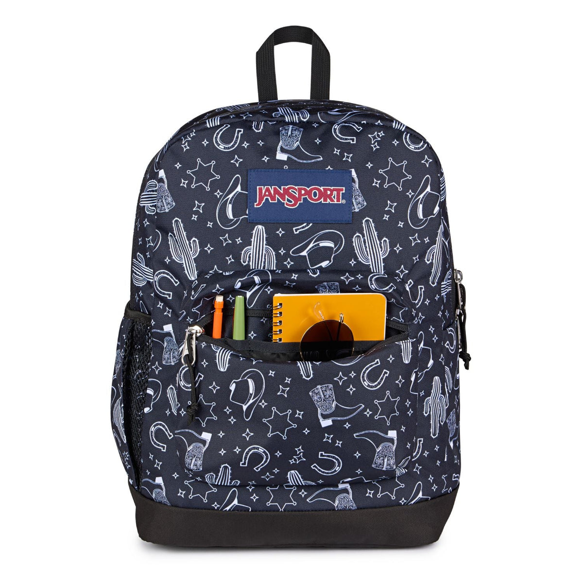 Jansport Cross Town - Wild West Escape Black/Black/White